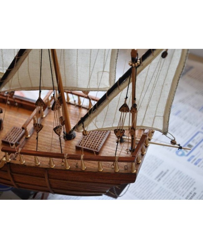 Nina 1492 scale 1:50 L 550mm 21.6 inch wooden model ship kit