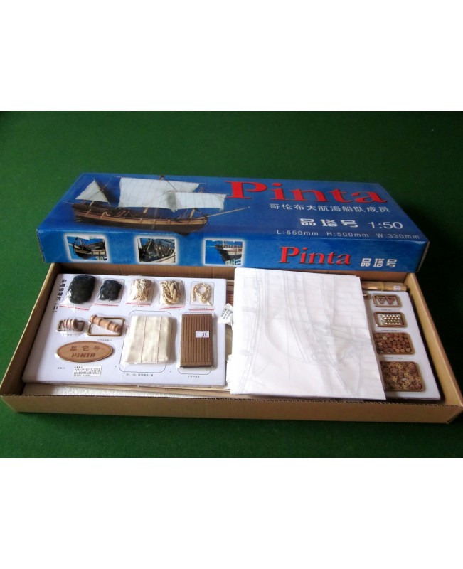 Pinta wood model ship kits