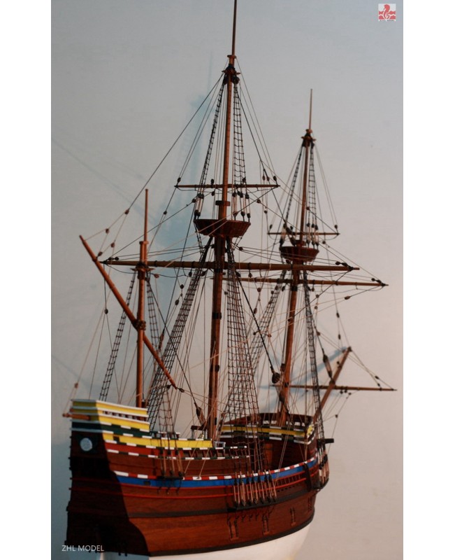 Mayflower 2016 Version Scale 1/48 31" Wood Model Ship Kit Sailboat