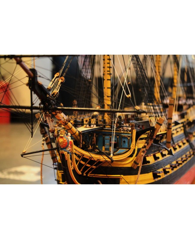 HMS Victory 1805 54.5" Scale 1/72 1385mm Wood Model Ship Kit