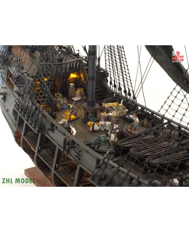 Top Level Of The Black Pearl （All-Scenario Version 1-3 poles）Pirates of the Caribbean