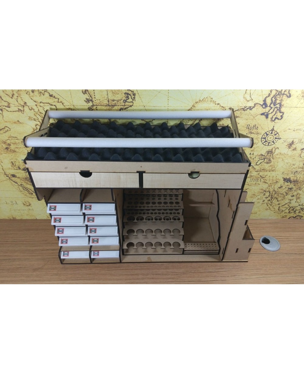 Three In One Model Ship Desktop Toolkit Tool Rack Building ship kit