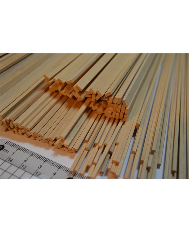 Indonesian timber Wood Strips 0.6-2mm Thick 25 Pieces